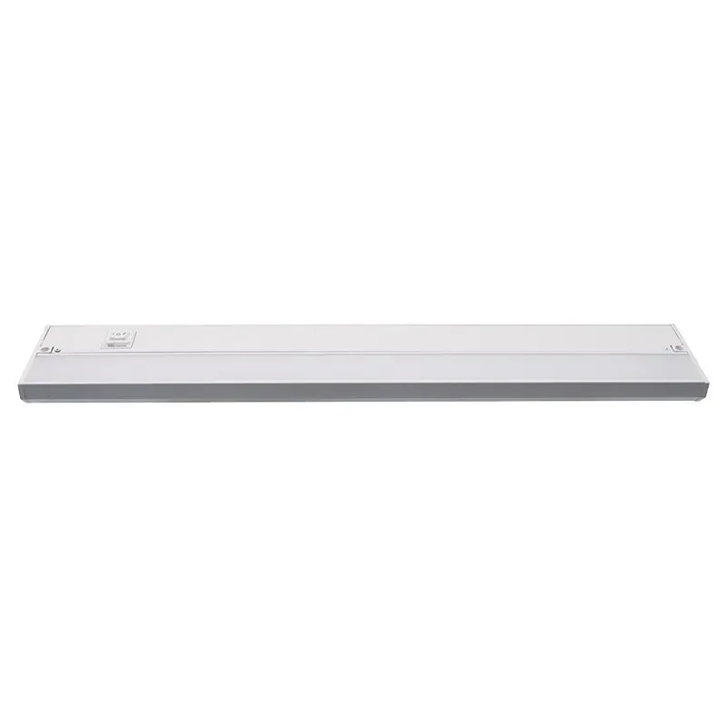 21in Builder Series Under Cabinet Light, 10W, CCT Selectable, Hardwire, 120V, White — Warehouse Lighting LED Linear Lights 10.0W 2700K