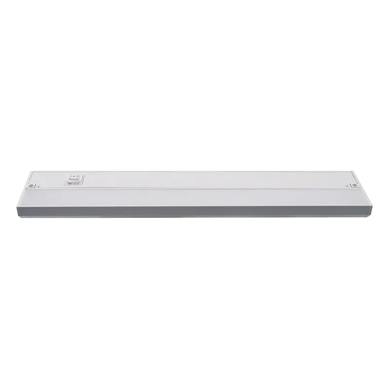 18in Builder Series Under Cabinet Light, 8W, CCT Selectable, Hardwire, 120V, White — Warehouse Lighting LED Linear Lights 8.0W 2700K