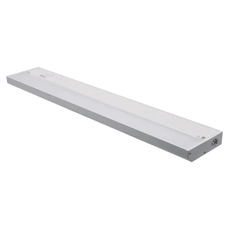 12in Builder Series Under Cabinet Light, 5W, CCT Selectable, Hardwire, 120V, White — Warehouse Lighting LED Linear Lights 5.0W 2700K