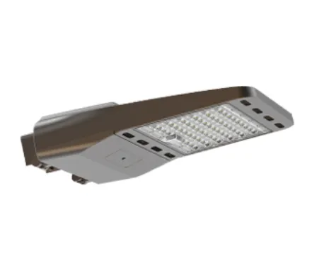 LED Area/Parking Lot Light, 15839 Lumens, 100W, 5000K, Type III Distribution, 120-277V, Bronze — Warehouse Lighting LED Flood Lights 100.0W 5000K