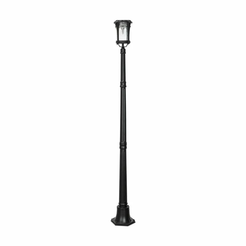 Aurora Solar Lamp Post with EZ Anchor — Warehouse Lighting LED Lighting Controls 10.0W 2700K