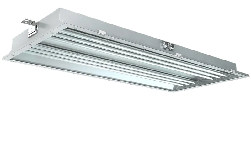 LED Hazardous Location Paint Booth Light, Class 1 Division 2, 8400-28,000 Lumens, 60W-200W, 100-277V — Warehouse Lighting LED Area Lights 60.0W 5000K