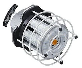 100W Temporary Work Site Light, Daisy Chain Connection Integrated 35' Power Cord Included, Replaces 400W HID — Warehouse Lighting LED Area Lights 100.0W 5000K