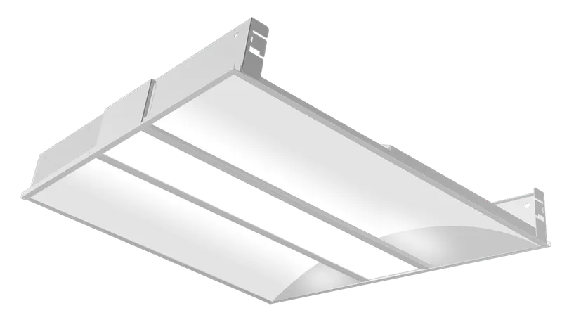 2x2 Premium Indirect LED Troffer, 4400 Lumen Max, Wattage and CCT Selectable, Dimming, 120-277V — Warehouse Lighting LED Downlights 20.0W 3500K