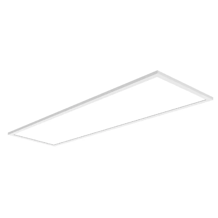 1x4 Surface Mount LED Panel: Internal-Line, 1.34" Thick, 4400 Lumen Max, Wattage and CCT Selectable, 120-277V — Warehouse Lighting LED Downlights 20.0W 2700K