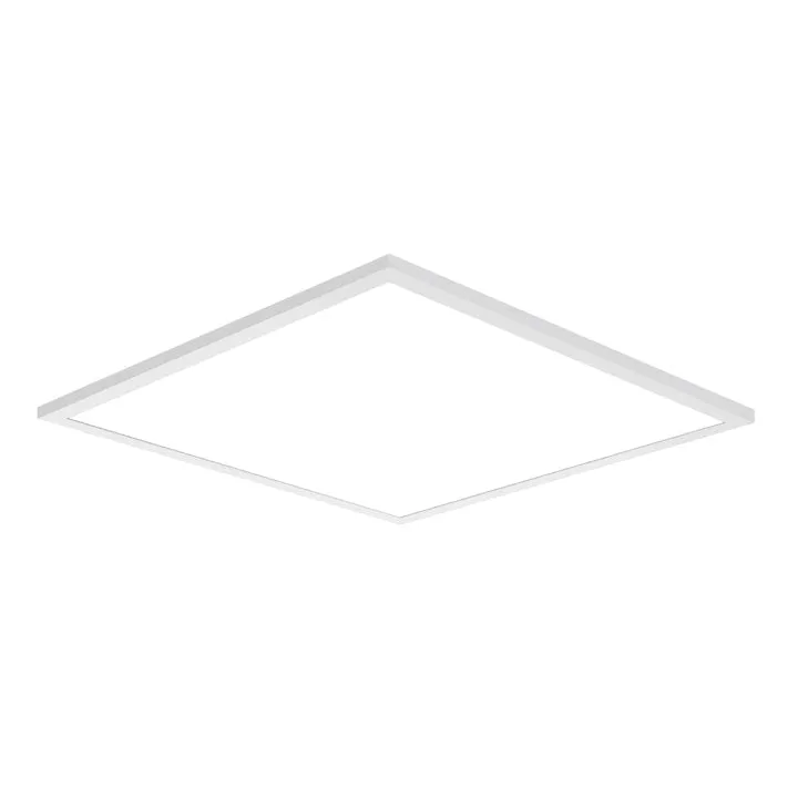 2x2 Surface Mount LED Panel: Internal-Line, 1.34" Thick, 4400 Lumen Max, Wattage and CCT Selectable, 120-277V — Warehouse Lighting LED Downlights 20.0W 2700K