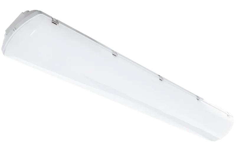 4 Foot LED Vapor Tight Fixture, 5200 Lumen Max, Wattage and CCT Selectable, 120-277V — Warehouse Lighting LED Linear Lights 20.0W 3500K