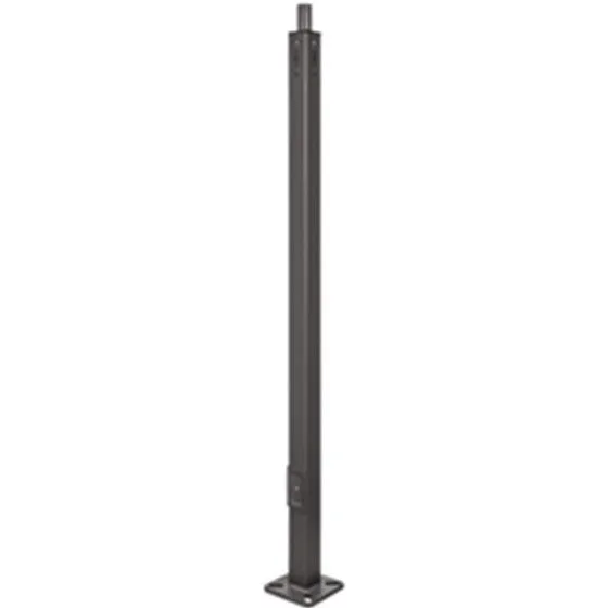 30FT Square Steel Light Pole, 5 Inch — Warehouse Lighting LED Lighting Controls  