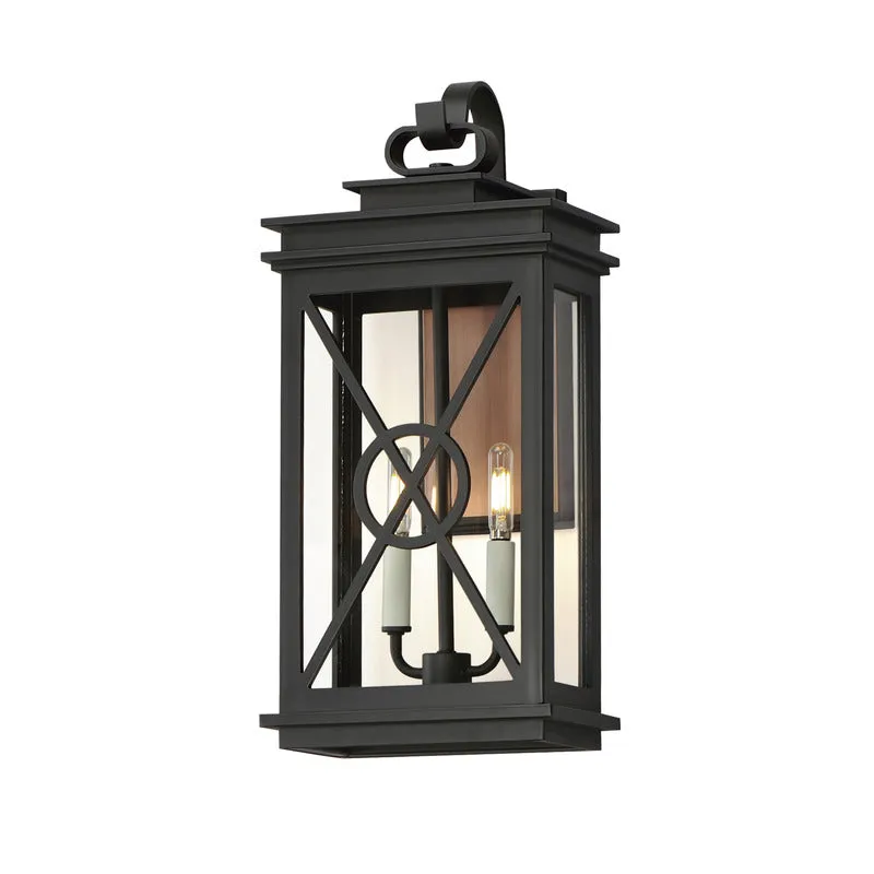 Yorktown VX 2-Light Outdoor Wall Sconce — Warehouse Lighting LED Wall Lights 80.0W 