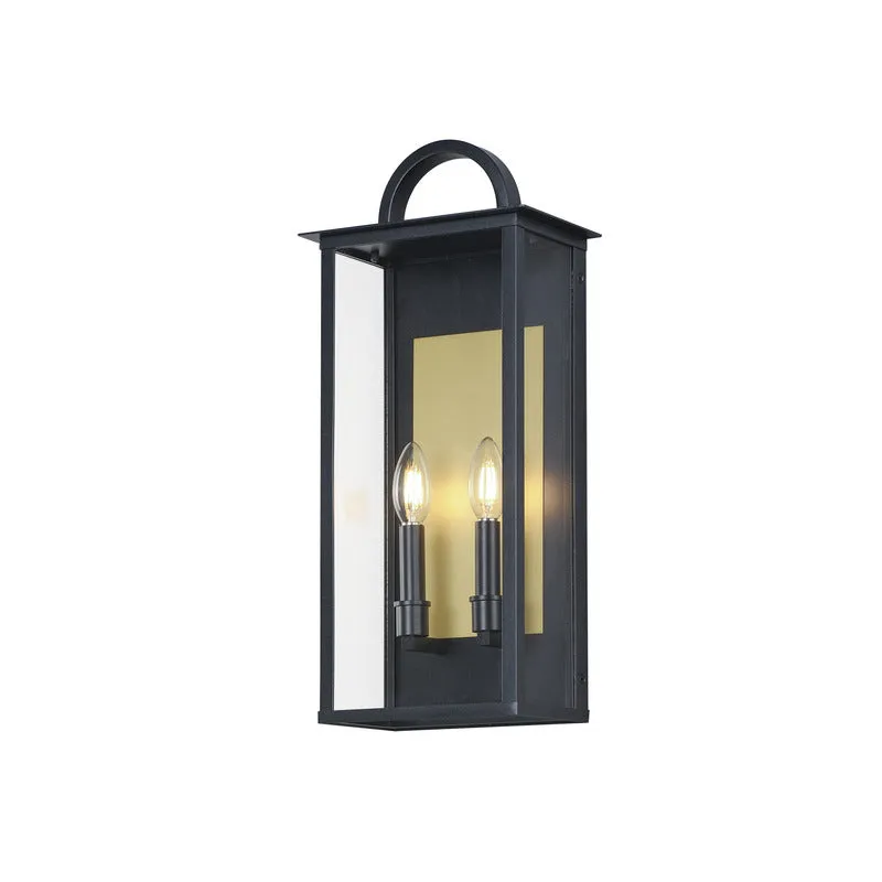 Manchester 2-Light Medium Outdoor Wall Sconce — Warehouse Lighting LED Wall Lights 150.0W 