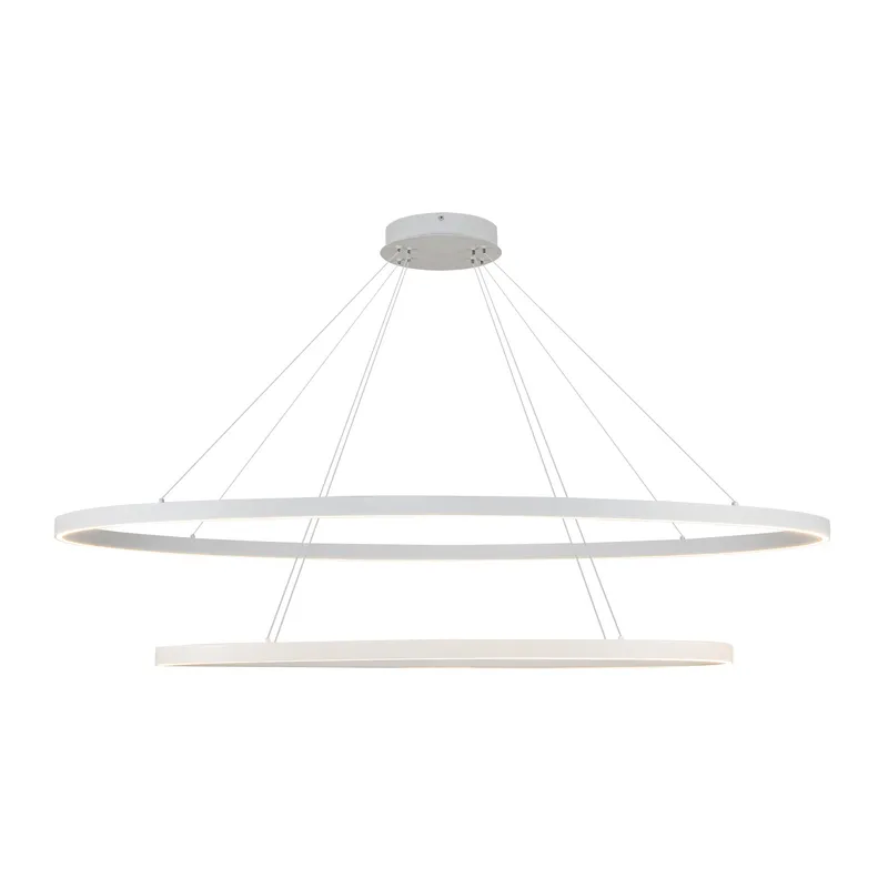 Ovale 53-in 2 Layer Chandelier — Kuzco Lighting LED Landscape Lights  3000K