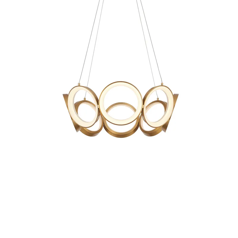 Oros 24-in Chandelier — Kuzco Lighting LED Landscape Lights  3000K