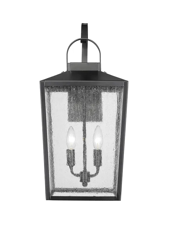 Millennium Lighting, 2 Light Outdoor Wall Sconce, Devens Collection — Warehouse Lighting LED Wall Lights 60.0W 