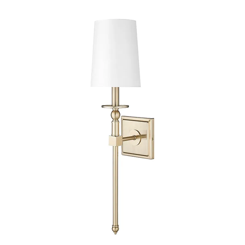 Millennium Lighting, 1 Light Sconce, Modern Gold Finish — Warehouse Lighting LED Linear Lights 60.0W 