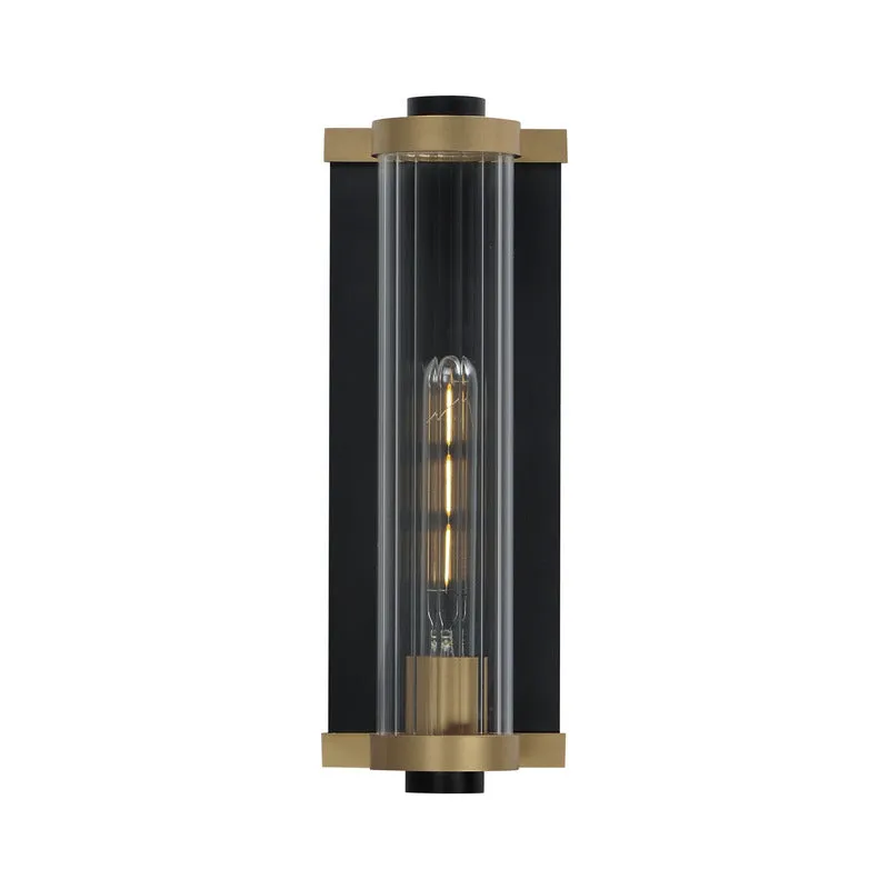 Opulent 1-Light Outdoor Wall Sconce — Warehouse Lighting LED Wall Lights 60.0W 