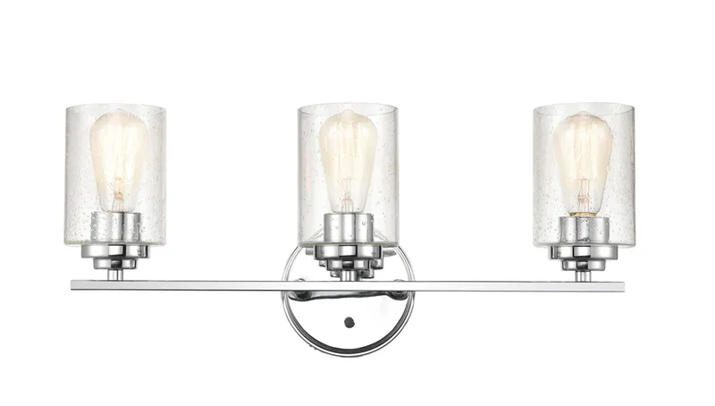 Millennium Lighting, 3 Light, Vanity Light, Available in Satin Nickel, Chrome and Matte Black Finishes — Warehouse Lighting LED Wall Lights 100.0W 