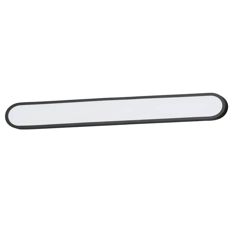 Latitude 48" LED Bath Sconce, Black, Gold, Polished Chrome, or Satin Nickel — Warehouse Lighting LED Wall Lights 40.0W 2700K