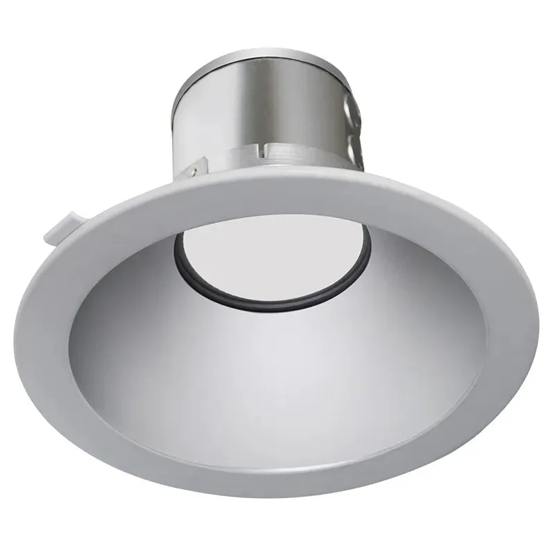 8" LED ROUND COMMERCIAL RECESSED LIGHT, 3200 LUMEN MAX, WATTAGE AND CCT SELECTABLE, 120-277V, HAZE OR WHITE — Warehouse Lighting LED Downlights 30.0W 3000K