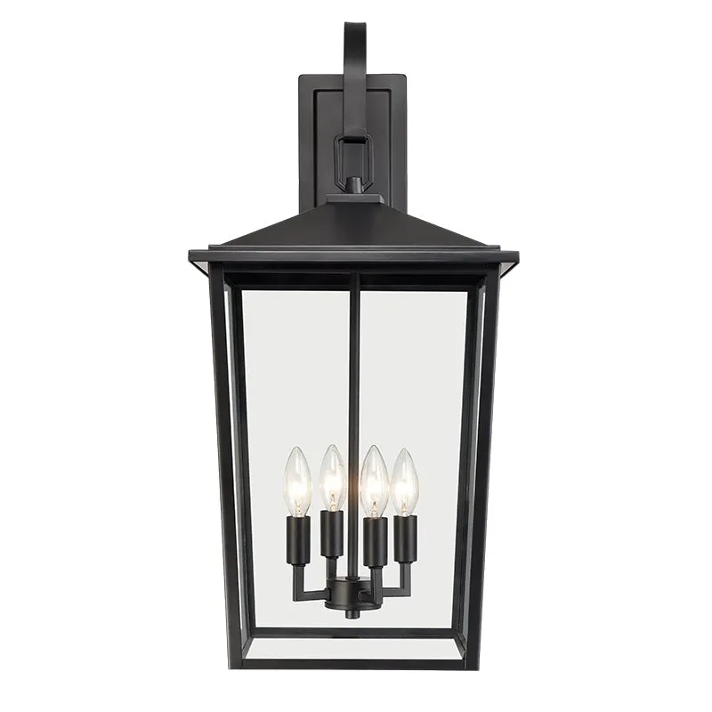 Millennium Lighting, 4 Light, Outdoor Wall Sconce, Fetterton Collection — Warehouse Lighting LED Wall Lights 60.0W 