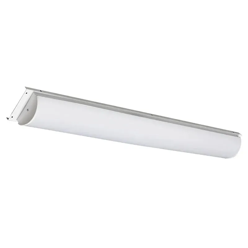 4PK 4FT Premium Strip-Light LED Retrofit Kit with Lens, 5080 Lumen Max, Wattage and CCT Selectable, 120-277V — Warehouse Lighting LED Downlights 20.0W 3500K