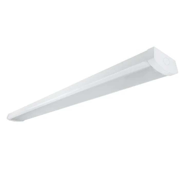 4FT Frosted LED Wrap Light, 5520 Lumen Max, Wattage and CCT Selectable, 120-277V — Warehouse Lighting LED Landscape Lights 48.0W 2700K