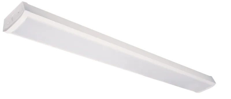4FT LED ECONOMY WRAP-AROUND FIXTURE, 5200 Lumen Max, Wattage and CCT Selectable, 120-277V — Warehouse Lighting LED Landscape Lights 40.0W 3000K