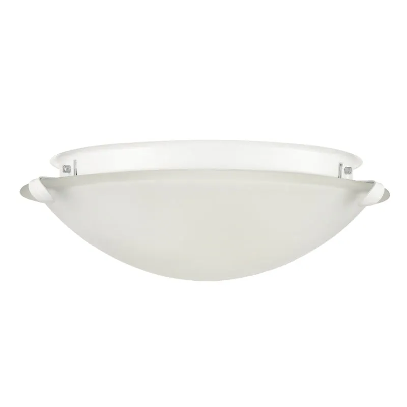 Millennium Lighting, 2 Light Flush Mount Ceiling Light, Matte White Finish — Warehouse Lighting LED Post Top Lights 60.0W 