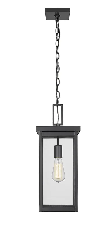 Millennium Lighting 1 Light Outdoor Hanging Lantern, Black or Bronze Finish, Barkeley Collection — Warehouse Lighting LED Landscape Lights 60.0W 