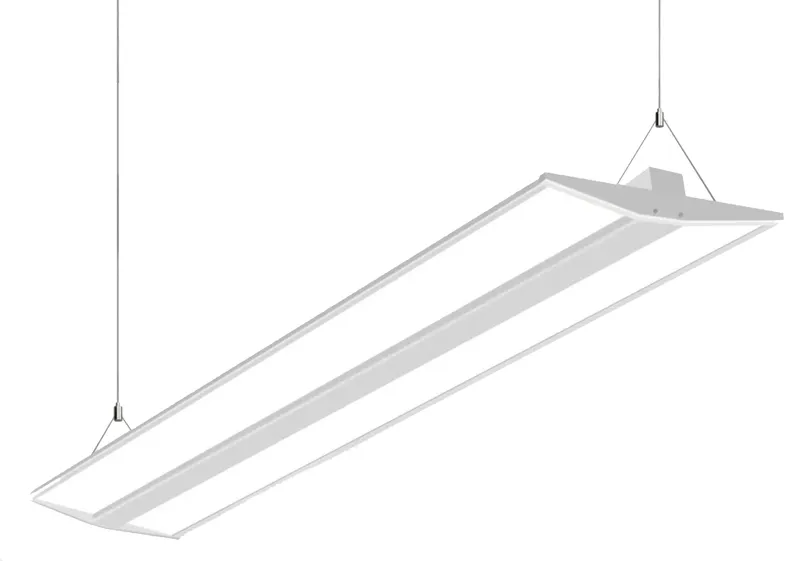 48" Wall Sconce Wing, 3500 Lumen Max, Wattage and CCT Selectable, Pendant Mounted, 110-277V — Warehouse Lighting LED Linear Lights 20.0W 3000K