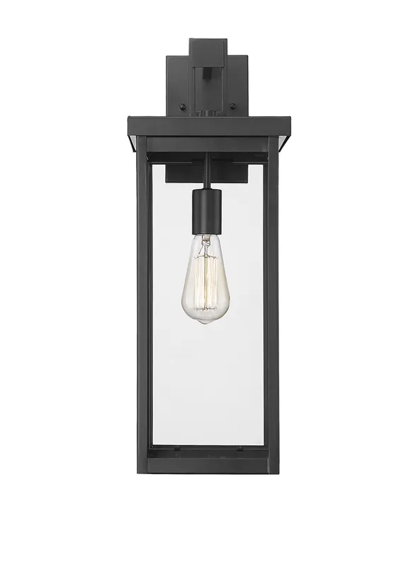 Millennium Lighting 1 Light 8" Outdoor Wall Sconce, Black or Bronze Finish, Barkeley Collection — Warehouse Lighting LED Wall Lights 60.0W 