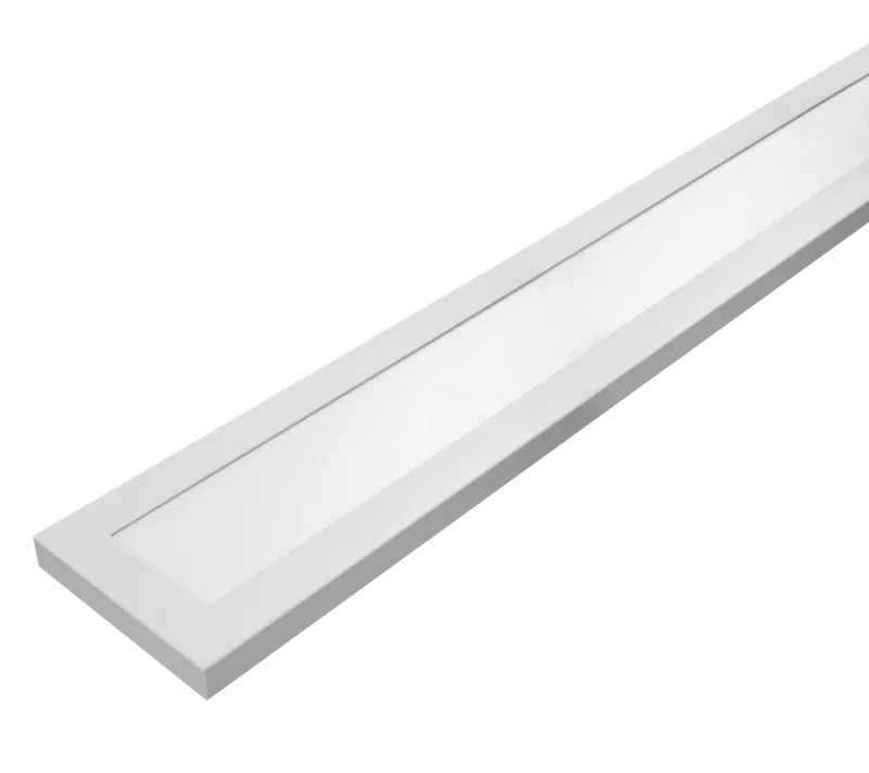 4FT Slim 6" Linear Surface Light, 3600 Lumen Max, Wattage and CCT Selectable, 110-277V — Warehouse Lighting LED Linear Lights 20.0W 3000K