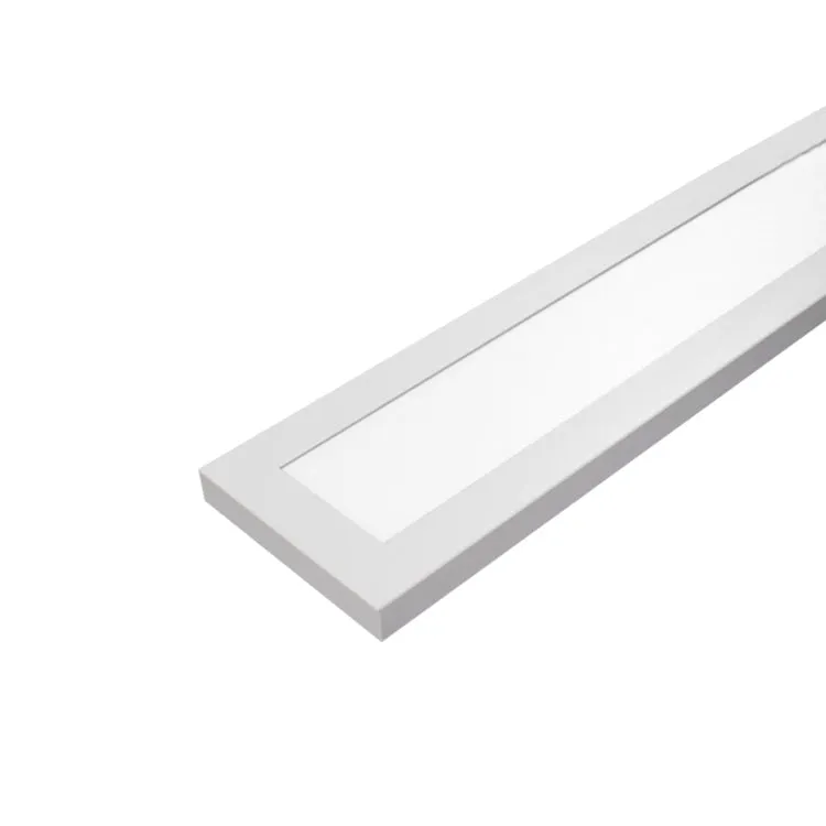 4FT Slim 4" Linear Surface Light, 3400 Lumen Max, Wattage and CCT Selectable, 110-277V — Warehouse Lighting LED Linear Lights 20.0W 3000K