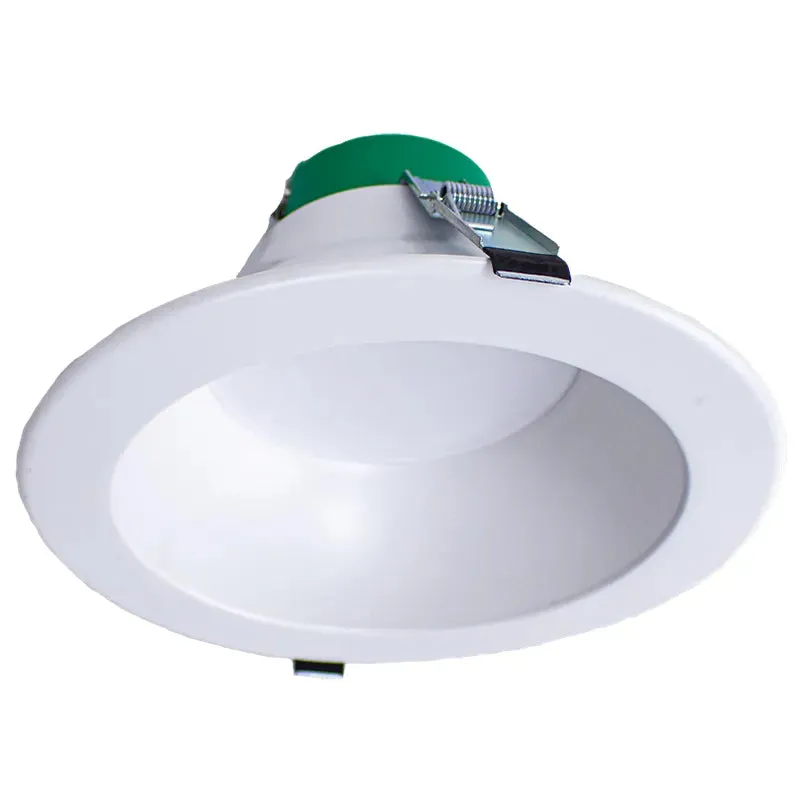 BUILDER SERIES SNAP-IN COMM. RECESSED LIGHT 8in HIGH OUTPUT 34-52W 3CCT WHT — Warehouse Lighting LED Downlights 52.0W 3000K