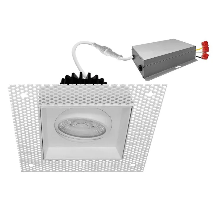 4" Multiple Trimless: Single Head, 1000 Lumens, 15W, 120V — Warehouse Lighting LED Downlights 15.0W 2700K