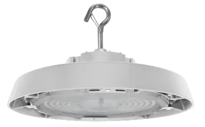 C-LINE: RHB3 UFO High Bays, 22500 Lumen Max, Wattage and CCT Selectable, 277-480V, White Finish — Warehouse Lighting LED High Bay Lights 60.0W 3500K
