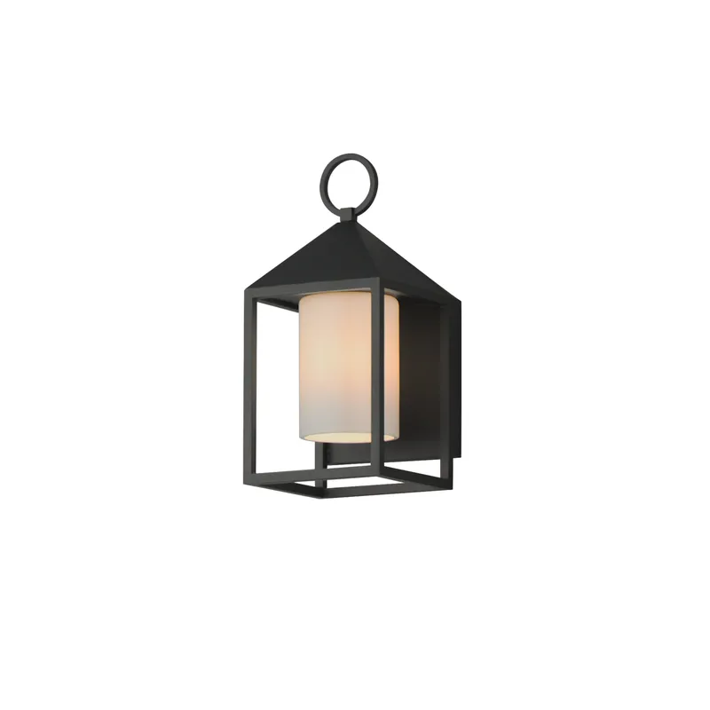 Aldous 1-Light Small Outdoor Sconce — Warehouse Lighting LED Wall Lights 60.0W 