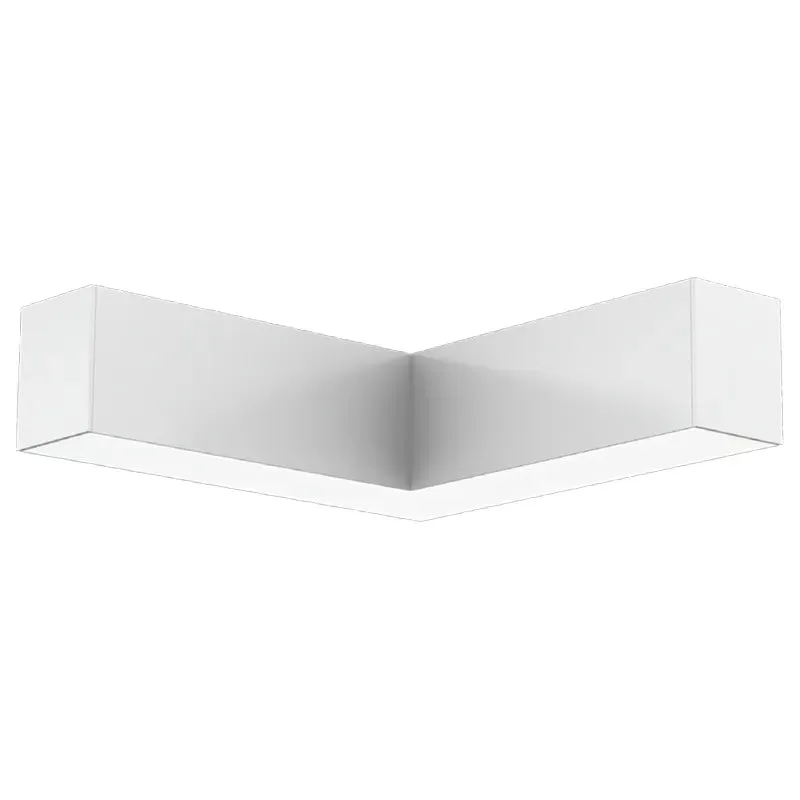 LED L-Shape Superior Architectural Seamless Linear Lights, 2390 Lumen Max, 20W, CCT Selectable, 120-277V — Warehouse Lighting LED Linear Lights 20.0W 3000K