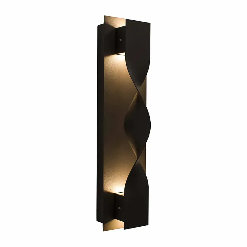 Crest LED Wall Sconces, 3000K, 4000K, or 5000K, 100-277V, Bronze Finish — Warehouse Lighting LED Wall Lights 10.0W 3000K