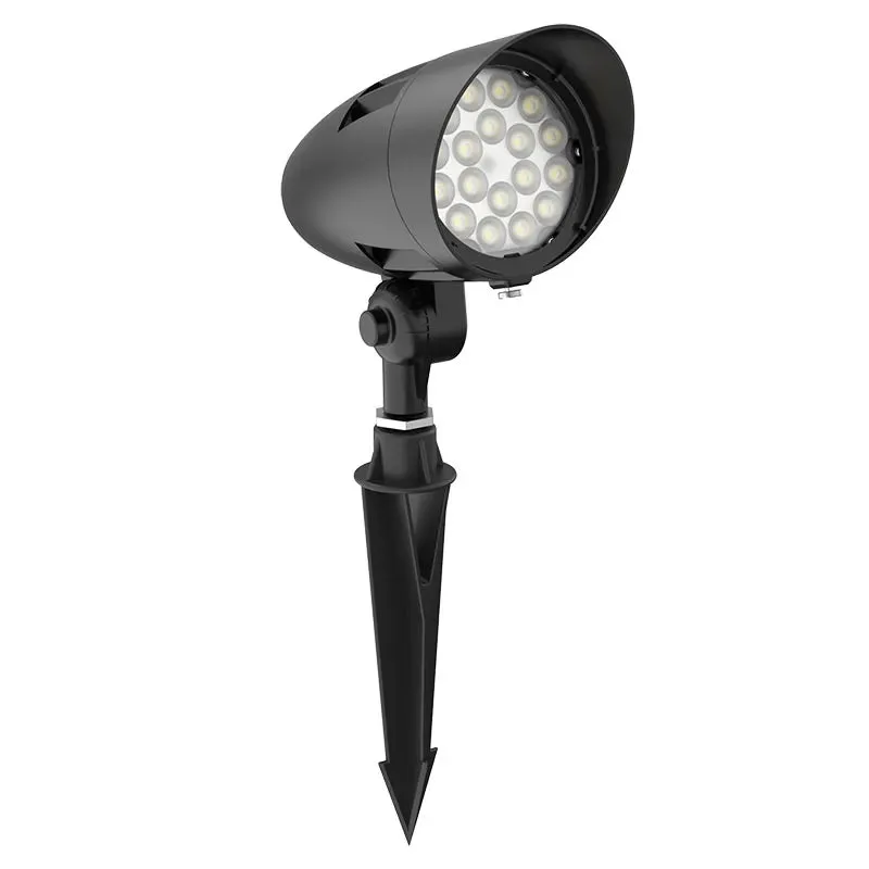 24W X-GEN BULLET LANDSCAPE FLOOD LIGHT, 3000K OR 4000K, 12V, BLACK or BRONZE — Warehouse Lighting LED Flood Lights 24.0W 3000K