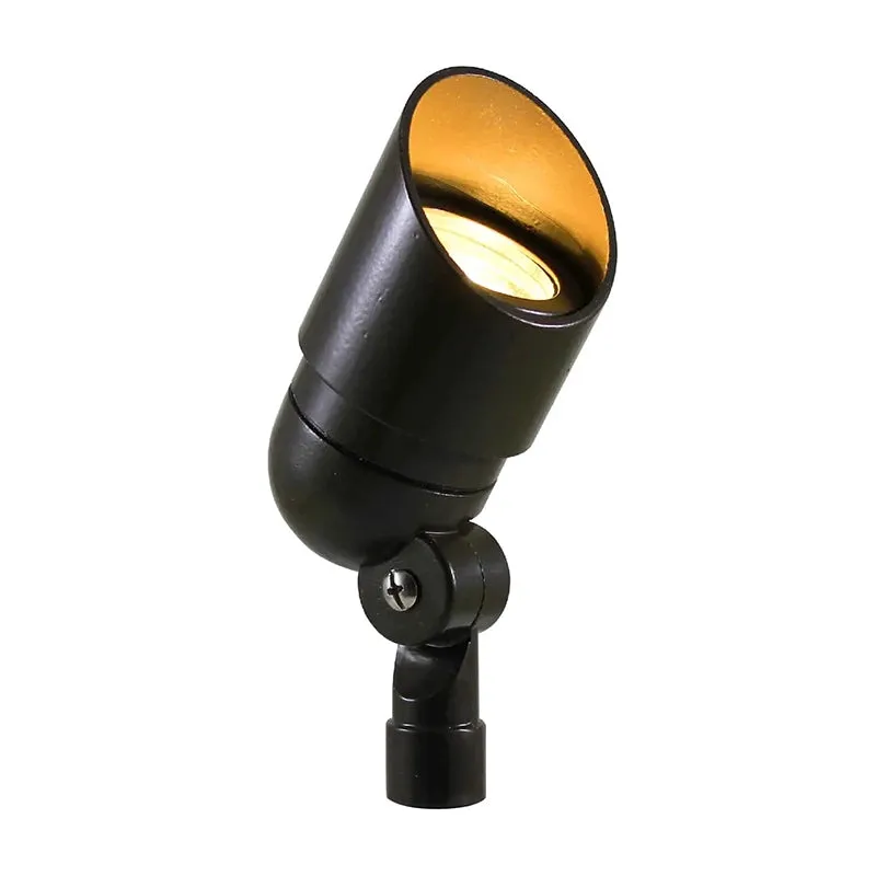 DIRECTIONAL LIGHT, 12V, 7W MAX, CAST. ALUMINUM, BRONZE — Warehouse Lighting LED Flood Lights 7.0W 3000K
