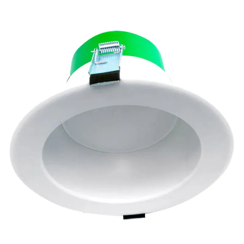 BUILDER SERIES SNAP-IN COMM. RECESSED LIGHT 4in 5-12W 3CCT WHT — Warehouse Lighting LED Downlights 12.0W 3000K