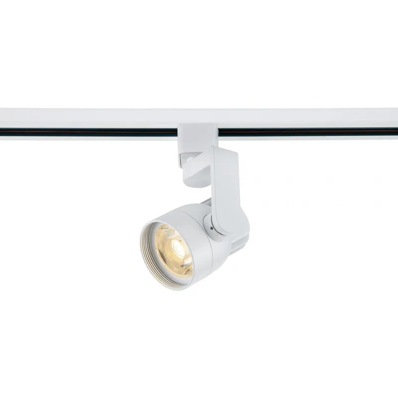 1 Light - LED - 12W Track Head - Angle Arm - White - 24 Deg. Beam — Warehouse Lighting LED Landscape Lights 12.0W 3000K