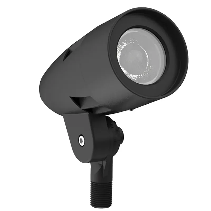 LED X-Gen Bullet Flood Lights with Integrated Photocell, 5W/10W/15W, 3000K/4000K/5000K, 120-277V — Warehouse Lighting LED Flood Lights 5.0W 3000K