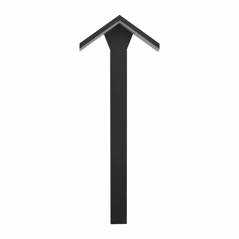 MODEL HUT PATH LIGHT 31in, 720 Lumens, 12V, 30K, BLACK OR BRONZE — Warehouse Lighting LED Bollards & Pathway Lights 10.0W 3000K