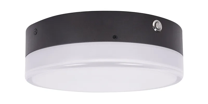 LED Low-Profile Round Canopy Light, 3335 Lumen Max, Wattage and CCT Selectable, 120-277V — Warehouse Lighting LED Area Lights 20.0W 3000K
