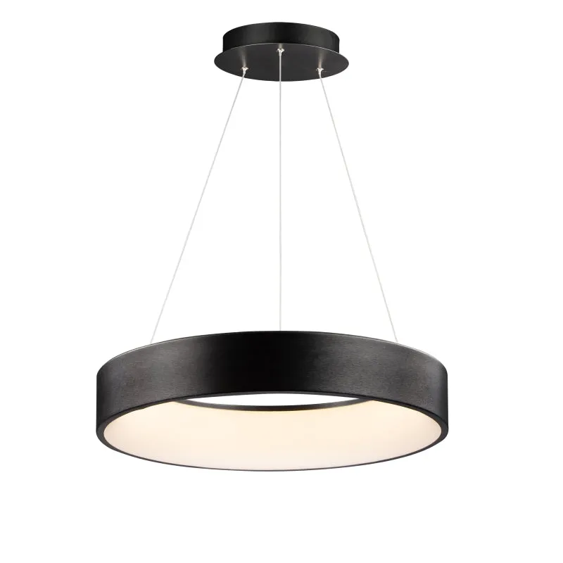 iQ WiZ 24" LED Pendant RGBW Y Smart Light, 50W, 3500 Lumens, 120V, Black Finish — Warehouse Lighting LED Landscape Lights 50.0W 