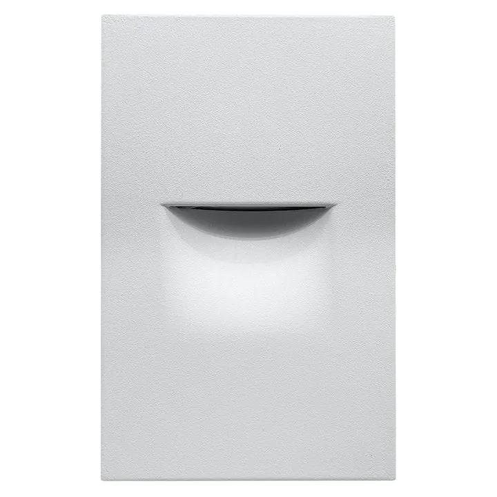 Vertical Step Light, 3W, CCT Selectable, 120V, Black, White or Brushed Nickel Finish — Warehouse Lighting LED Bollards & Pathway Lights 3.0W 2700K