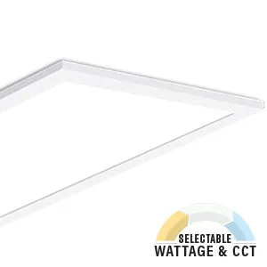 LED 1X4 SPEC-SELECT™ Back Lit Flat Panel, Wattage and CCT Selectable, Dimmable, 120-277V — Warehouse Lighting LED Downlights 40.0W 3500K