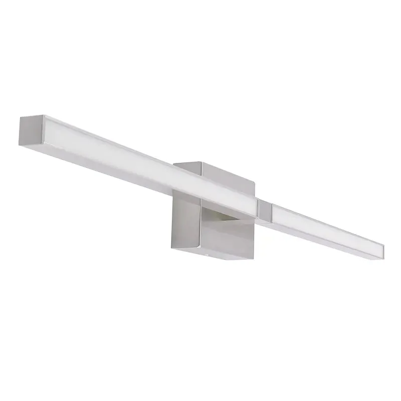 36" Slim Rotatable Vanity Light, 30W, 2100 Lumens, CCT Selectable, Brushed Nickel, Brushed Brass, or Black — Warehouse Lighting LED Wall Lights 30.0W 3000K