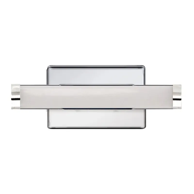 12" LED Multi-CCT Vanity Light, 8W, 560 Lumens, Brushed Nickel or Polished Chrome — Warehouse Lighting LED Wall Lights 8.0W 3000K